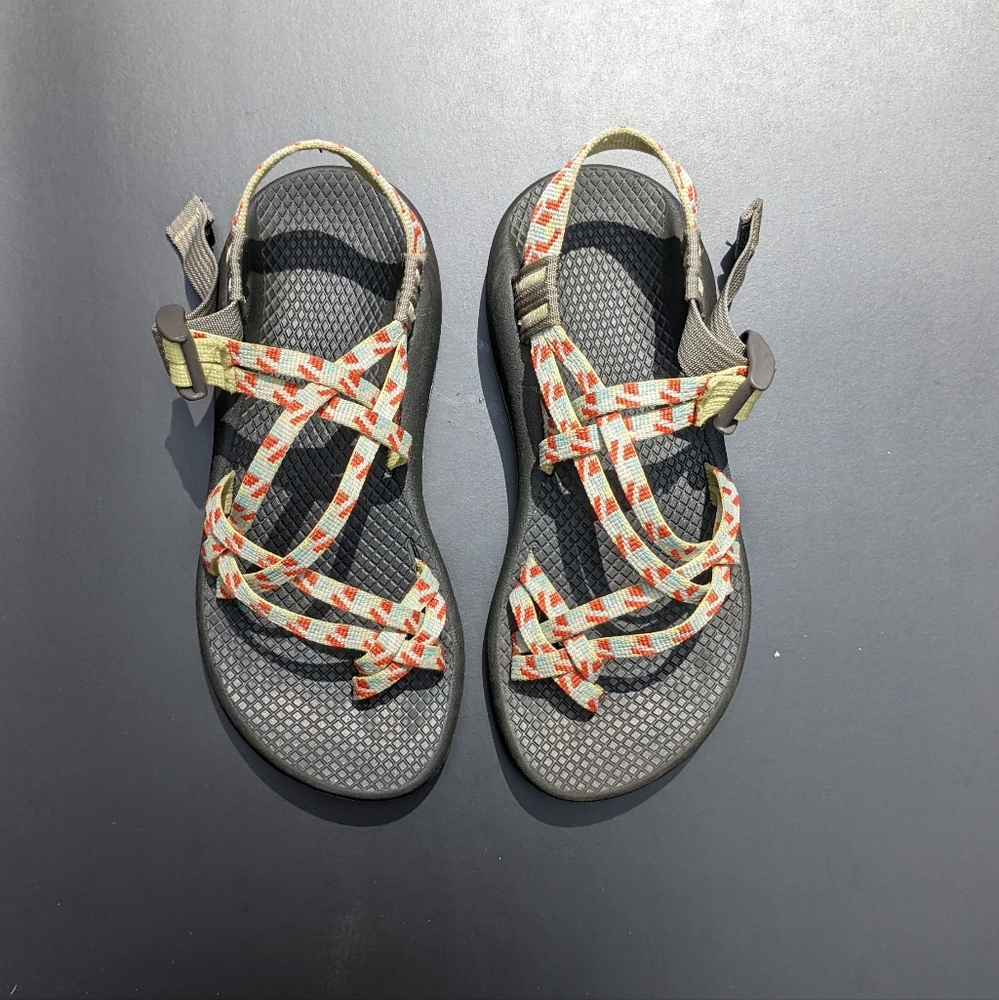 "Prism Yellow" Chaco sandals.